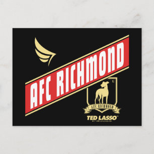 Ted Lasso AFC Richmond Athletic Banner ポストカード