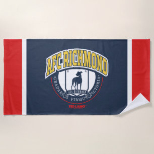 Ted Lasso AFC Richmond Athletic Circle Badge ビーチタオル