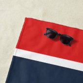 Ted Lasso | AFC Richmond Athletic Circle Badge ビーチタオル (インサイチュ)