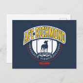 Ted Lasso | AFC Richmond Athletic Circle Badge ポストカード (正面/裏面)