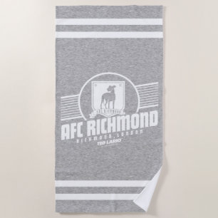 Ted Lasso   AFC Richmond Athletic Stripe Graphic ビーチタオル
