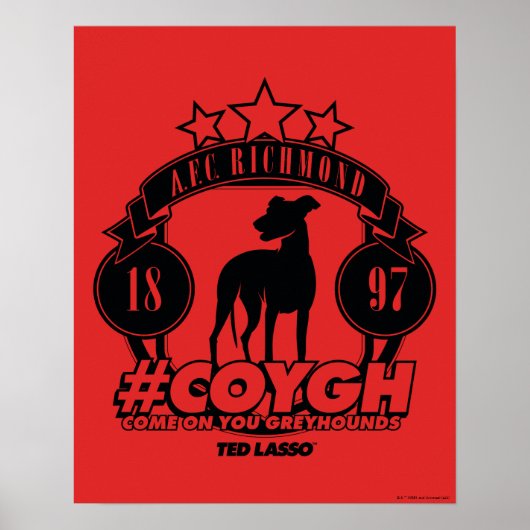 Ted Lasso | AFC Richmond #COYGH ポスター (正面)