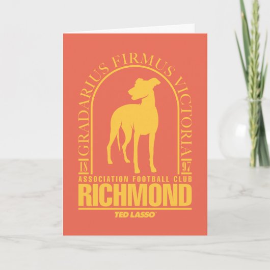 Ted Lasso | AFC Richmond Gold Arched Logo カード (正面)