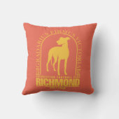 Ted Lasso | AFC Richmond Gold Arched Logo クッション (裏面)