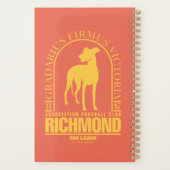 Ted Lasso | AFC Richmond Gold Arched Logo プランナー手帳 (裏面)