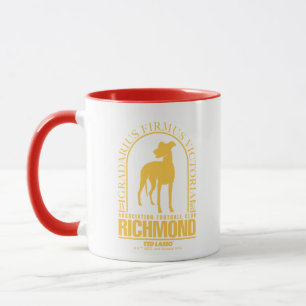 Ted Lasso AFC Richmond Gold Arched Logo マグカップ