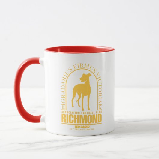 Ted Lasso | AFC Richmond Gold Arched Logo マグカップ (左)