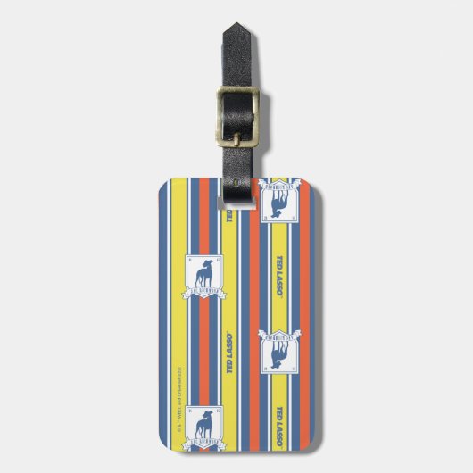 Ted Lasso | AFC Richmond Logo Stripe Pattern ラゲッジタグ (正面縦)