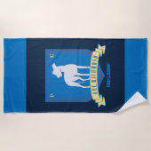 Ted Lasso | AFC Richmond Team Logo ビーチタオル (正面)