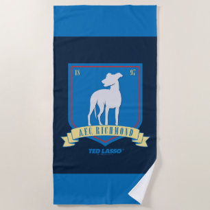 Ted Lasso AFC Richmond Team Logo ビーチタオル