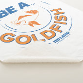 Ted Lasso | Be A Goldfish シェルパブランケット (3/4)