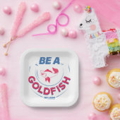 Ted Lasso | Be A Goldfish ペーパープレート (パーティー)