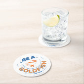 Ted Lasso | Be A Goldfish ラウンドペーパーコースター (インサイチュ)