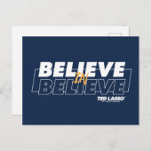 Ted Lasso | Believe in Believe ポストカード (正面/裏面)