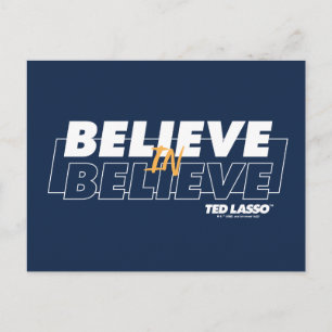 Ted Lasso Believe in Believe ポストカード
