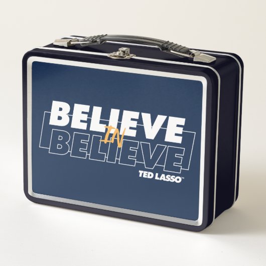 Ted Lasso | Believe in Believe メタルランチボックス (正面)
