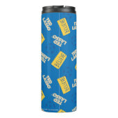 Ted Lasso | Believe Sign and Ball Toss Pattern タンブラー (裏面)