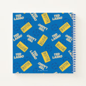 Ted Lasso | Believe Sign and Ball Toss Pattern ノートブック (裏面)