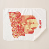 Ted Lasso | Coach Beard Badge シェルパブランケット (正面(横))