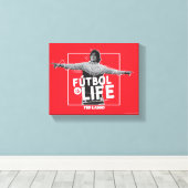 Ted Lasso | Dani Rojas Fútbol is Life キャンバスプリント (インサイチュ (ウッドフロア))