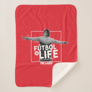 Ted Lasso Dani Rojas Fútbol is Life シェルパブランケット