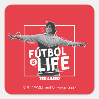 Ted Lasso | Dani Rojas Fútbol is Life スクエアシール