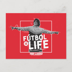 Ted Lasso Dani Rojas Fútbol is Life ポストカード