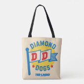 Ted Lasso | Diamond Dogs Pennant Graphic トートバッグ (裏面)