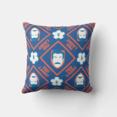 Ted Lasso | Face and Ball Diamond Pattern クッション (裏面)