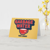 Ted Lasso | Garbage Water Tea Graphic カード (黄色い花)