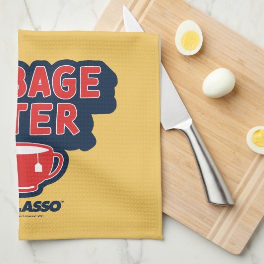 Ted Lasso | Garbage Water Tea Graphic キッチンタオル (四つ折り)