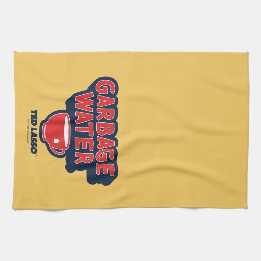 Ted Lasso | Garbage Water Tea Graphic キッチンタオル (横)