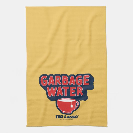 Ted Lasso | Garbage Water Tea Graphic キッチンタオル (縦)