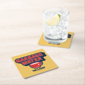 Ted Lasso | Garbage Water Tea Graphic スクエアペーパーコースター (インサイチュ)