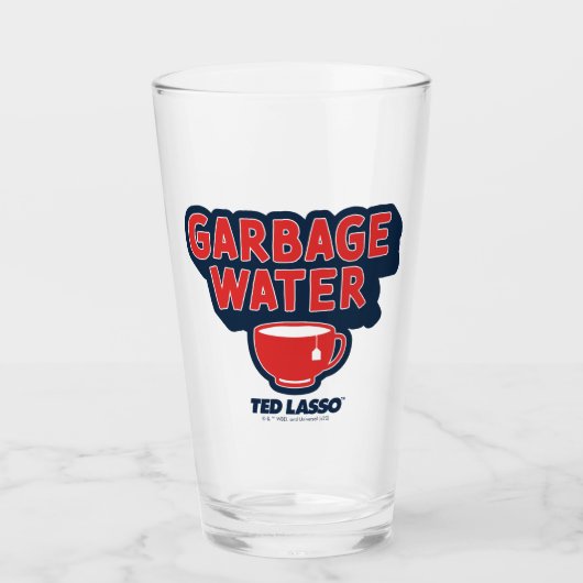 Ted Lasso | Garbage Water Tea Graphic タンブラーグラス (正面)