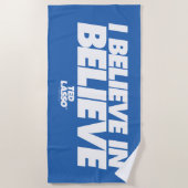 Ted Lasso | I Believe in Believe ビーチタオル (正面)