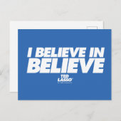 Ted Lasso | I Believe in Believe ポストカード (正面/裏面)