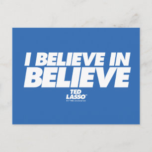 Ted Lasso I Believe in Believe ポストカード