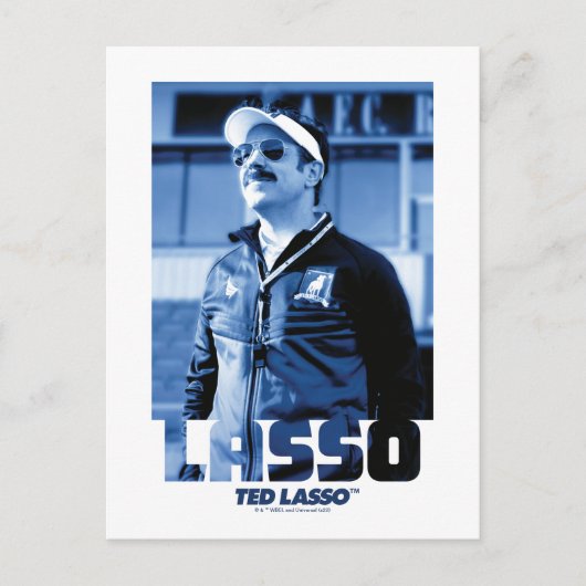 Ted Lasso | Lasso Photo Portrait Graphic ポストカード (正面)