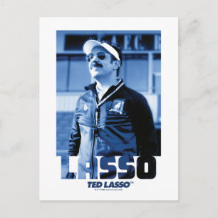 Ted Lasso Lasso Photo Portrait Graphic ポストカード