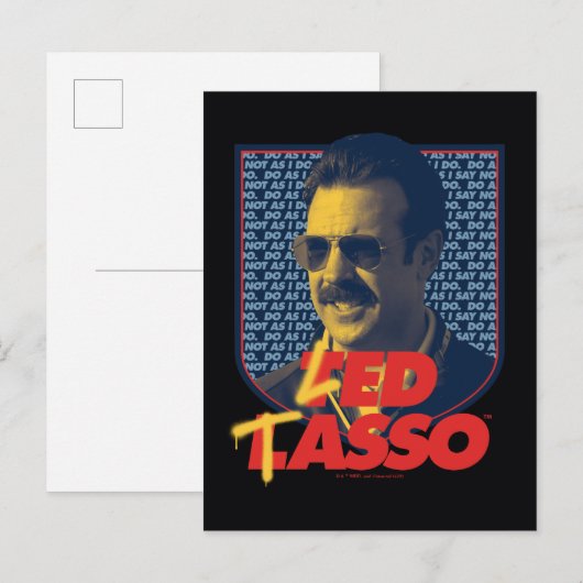 Ted Lasso | Led Tasso Badge ポストカード (正面/裏面)