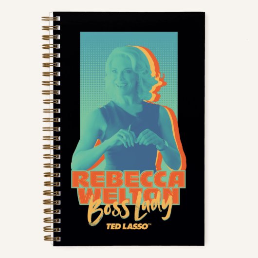 Ted Lasso | Rebecca Welton Boss Lady Graphic ノートブック (正面)