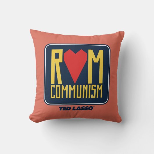 Ted Lasso | Rom Communism Graphic クッション (正面)