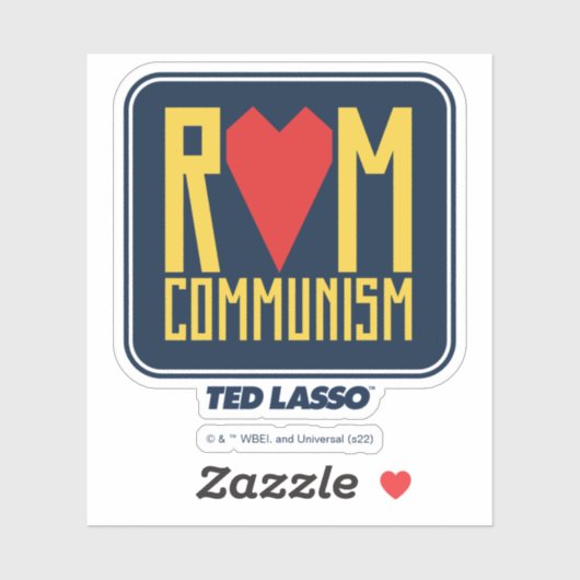 Ted Lasso | Rom Communism Graphic シール (シート)