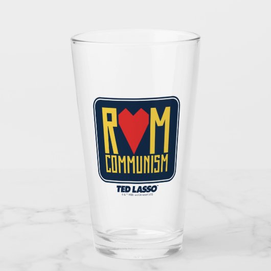 Ted Lasso | Rom Communism Graphic タンブラーグラス (正面)