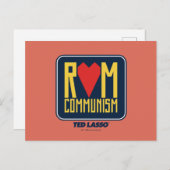 Ted Lasso | Rom Communism Graphic ポストカード (正面/裏面)