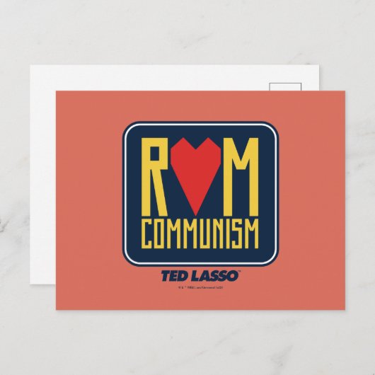 Ted Lasso | Rom Communism Graphic ポストカード (正面/裏面)