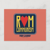 Ted Lasso | Rom Communism Graphic ポストカード (正面)