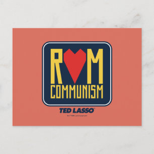 Ted Lasso Rom Communism Graphic ポストカード