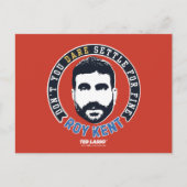 Ted Lasso | Roy Kent Don't You Dare Settle ポストカード (正面)